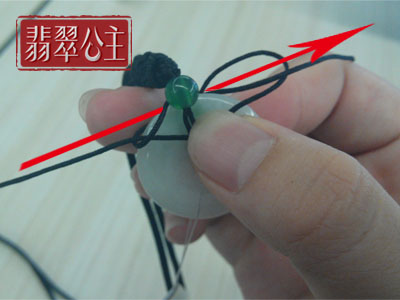 平安扣吊坠编法图解视频,平安扣吊坠如何搭配