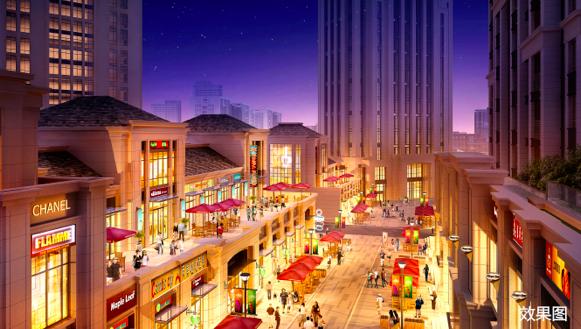 富州新城的商业,富州新城商业