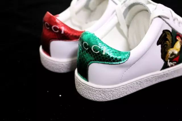 古琦印花小白鞋,古琦小白鞋同款