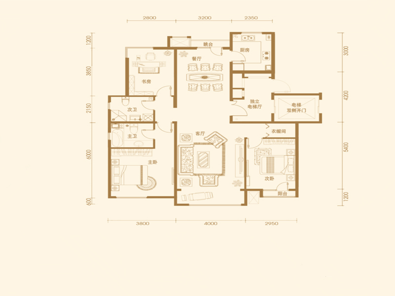 100平简约风装修经典案例,108轻奢简约风装修全屋效果图