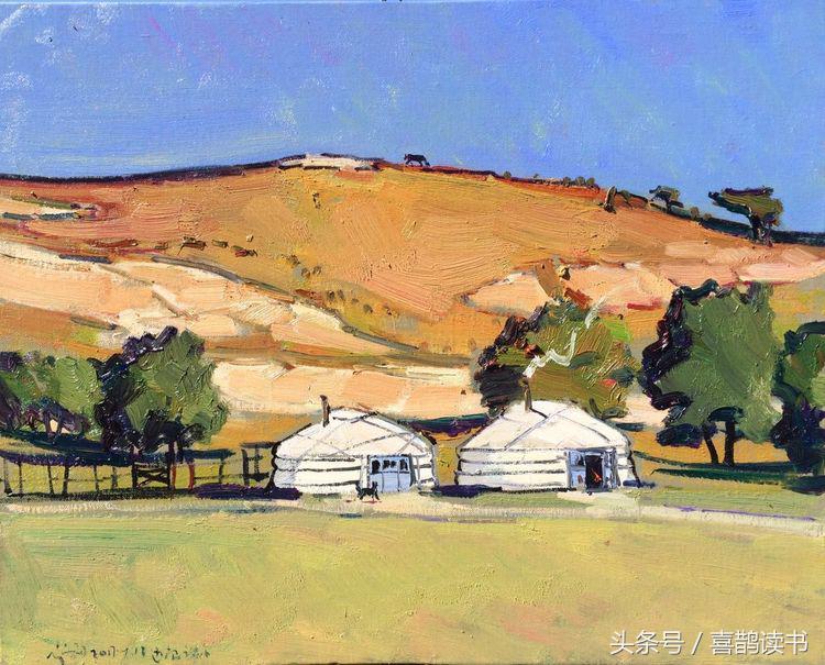 书法家赵福,山水画大师赵福