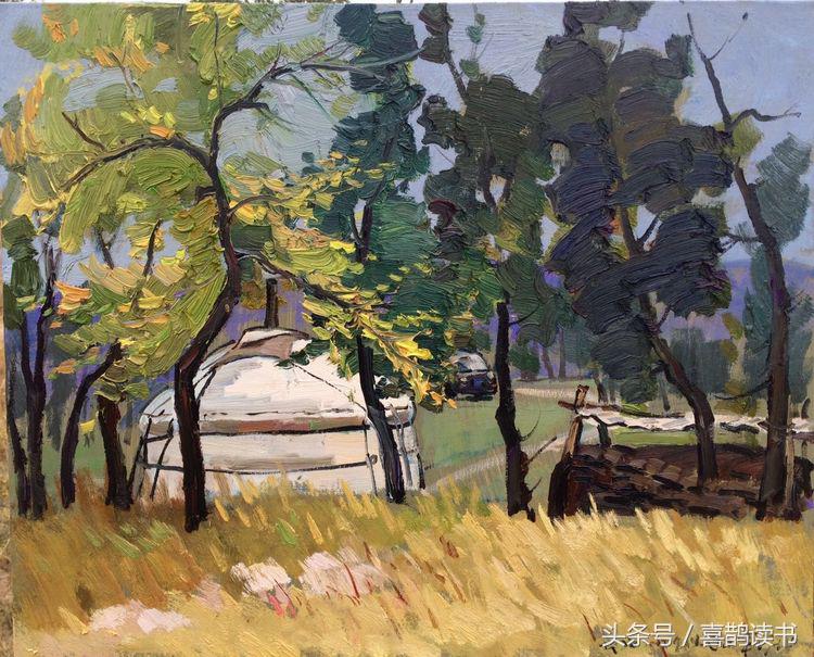 书法家赵福,山水画大师赵福