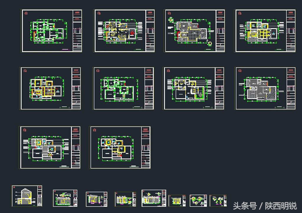 画施工图多久能把细节都弄明白,画施工图的时候哪些地方注意成块