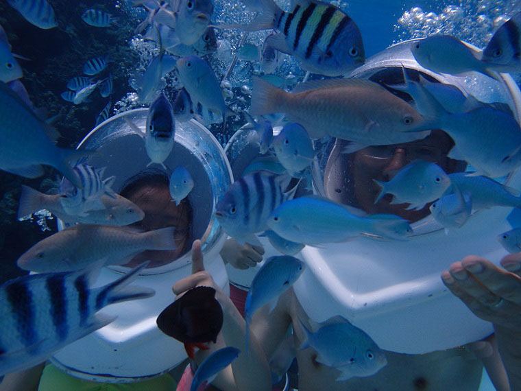 塞班岛蓝洞潜水不虚此行,塞班岛军舰岛浮潜图片
