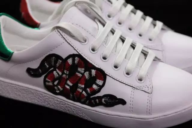 古琦印花小白鞋,古琦小白鞋同款