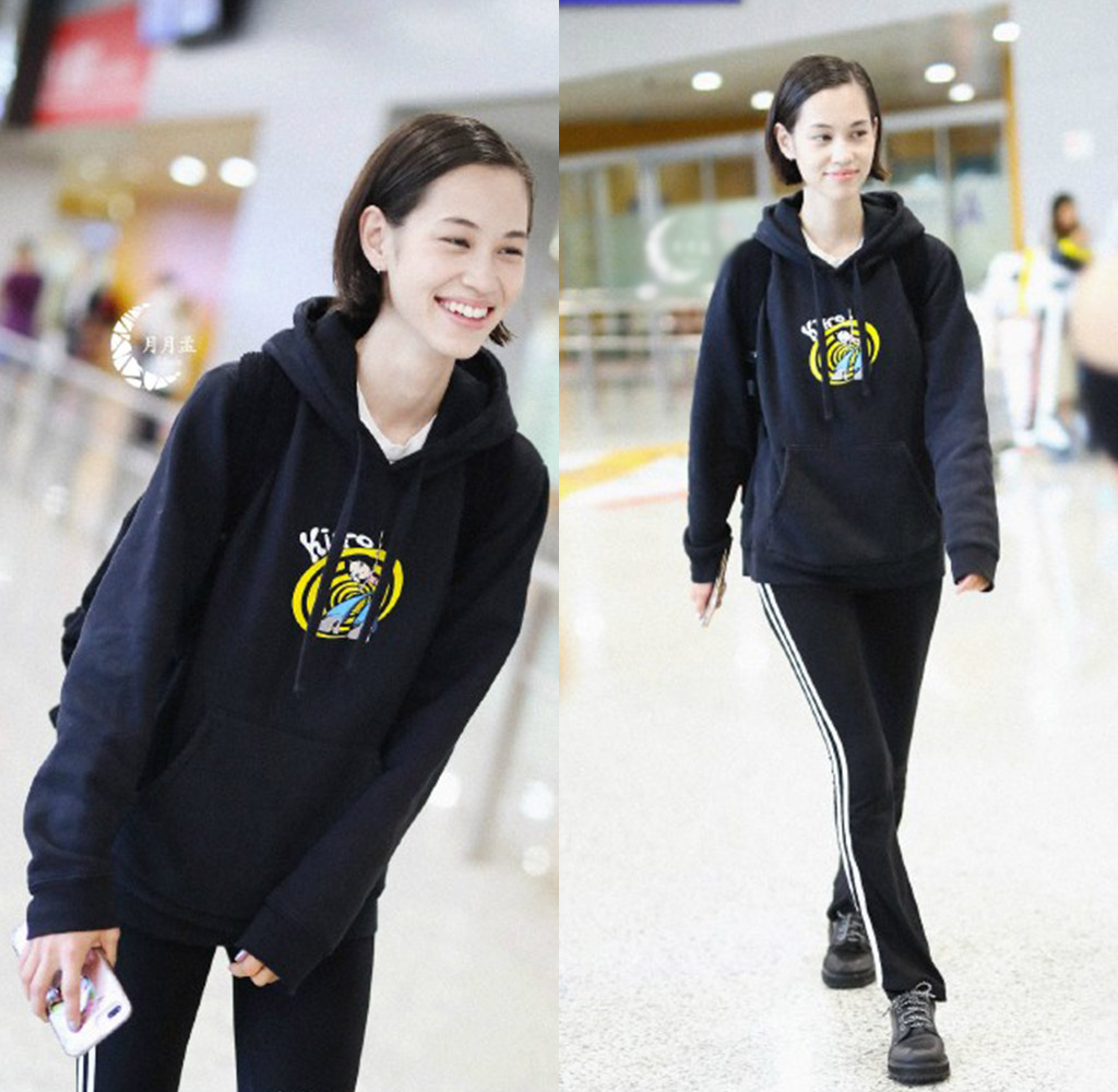 带货女王杨幂全集,杨幂同款卫衣白色款爆款