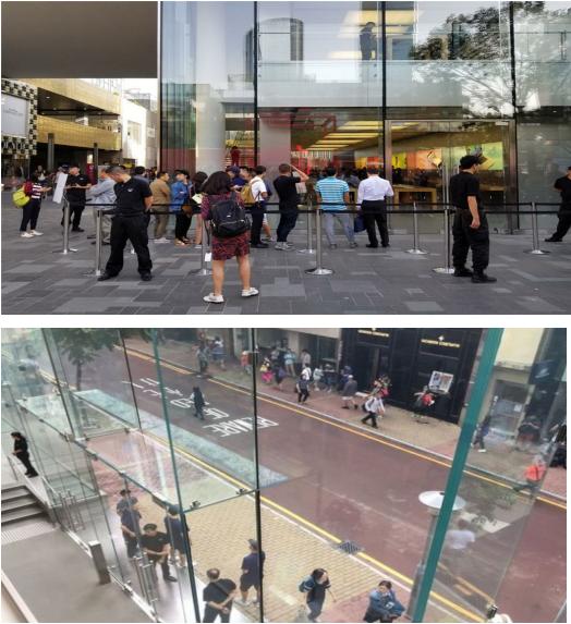 中国人不爱iPhone了？日本果粉排长队购买，拿到新机后欢呼雀跃！