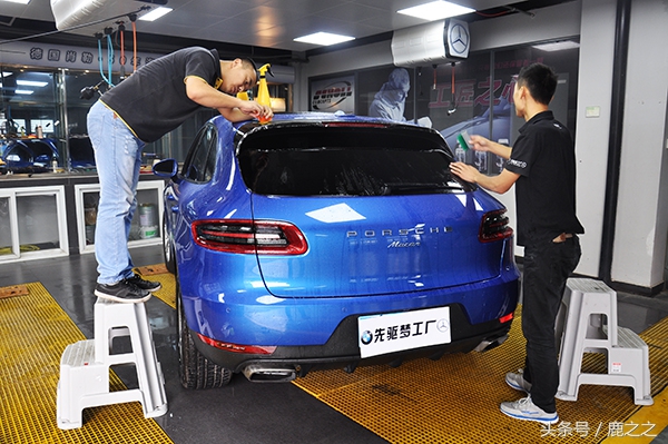 保时捷迈卡隐形车衣,保时捷贴什么隐形车衣