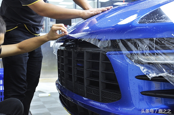 保时捷迈卡隐形车衣,保时捷贴什么隐形车衣