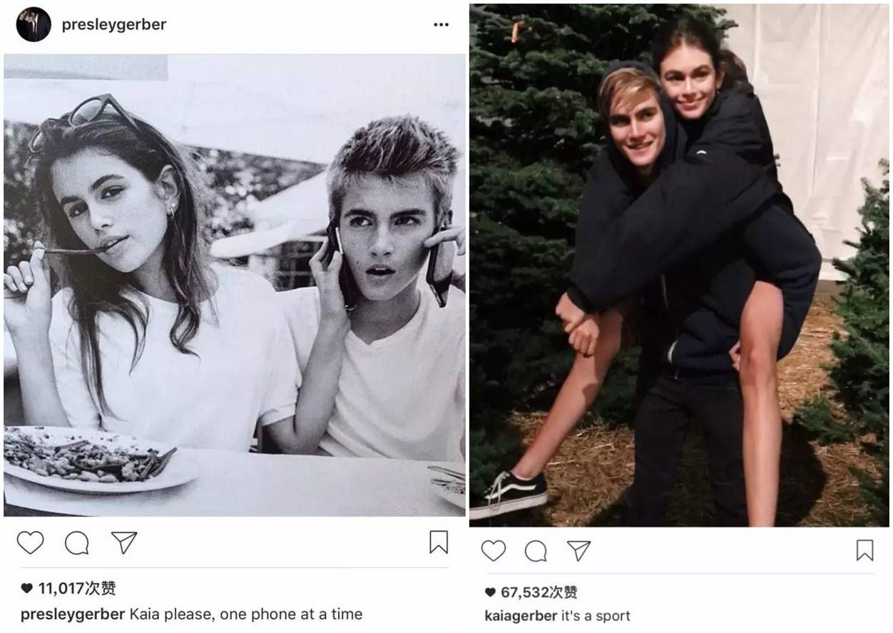 kaiagerber辛迪克劳馥,辛迪克劳馥的女儿kaia首秀