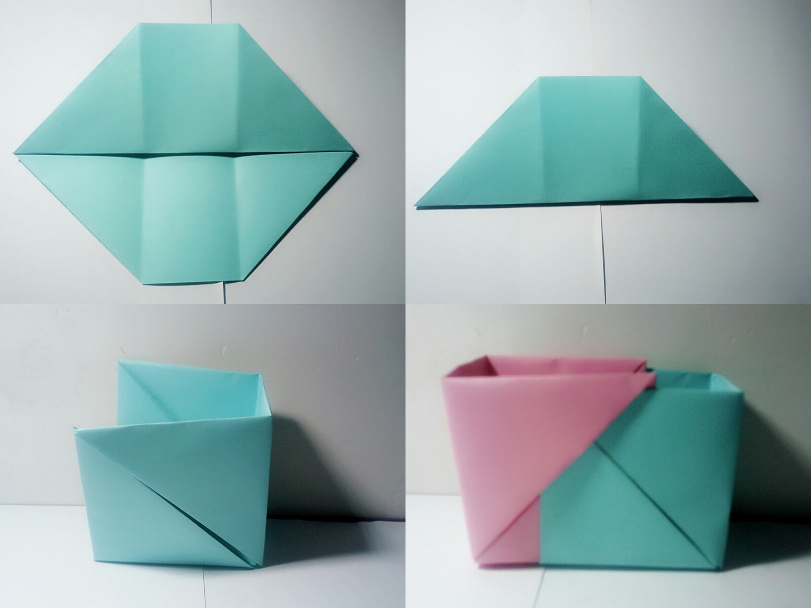 特别实用的折纸收纳盒教程,到车请故意折纸收纳盒合集