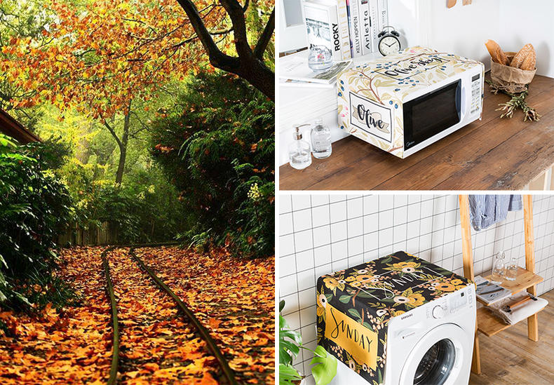 以秋色偎暖意,擅用理论饰潮家