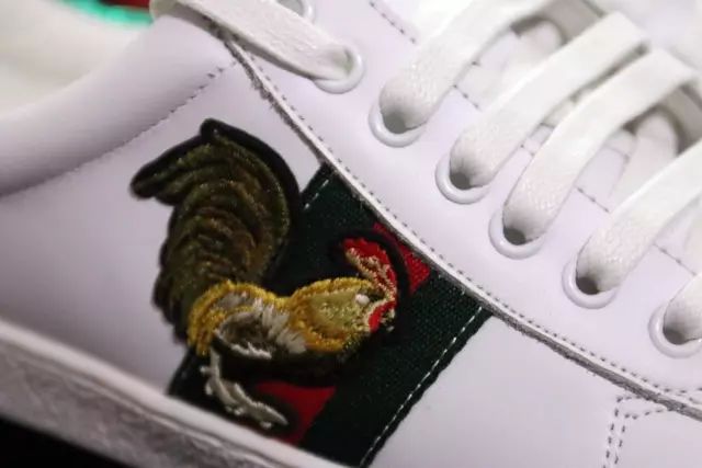 古琦印花小白鞋,古琦小白鞋同款