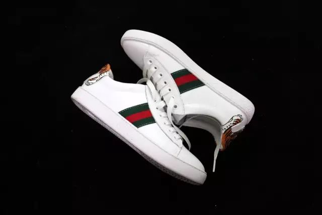 古琦印花小白鞋,古琦小白鞋同款