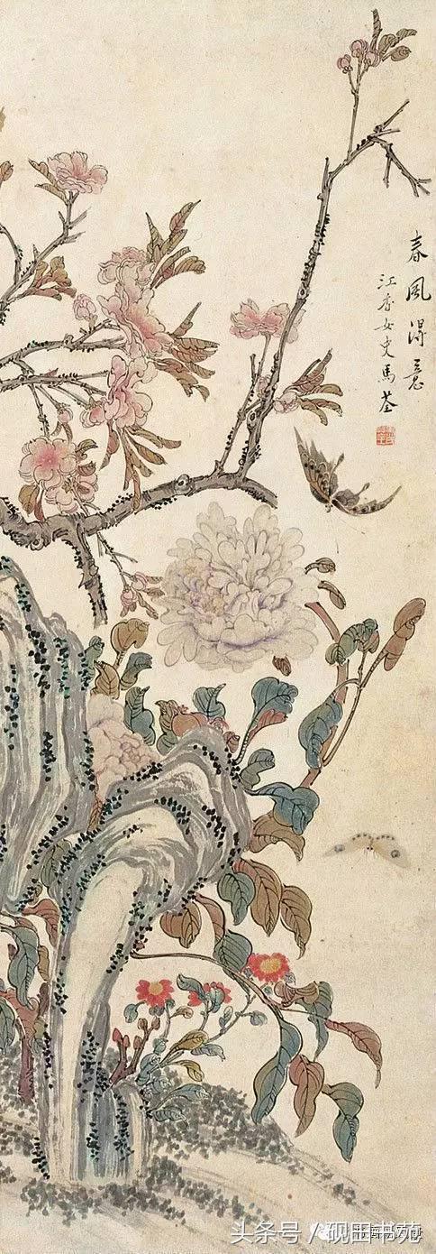 清·女画家马荃画作欣赏