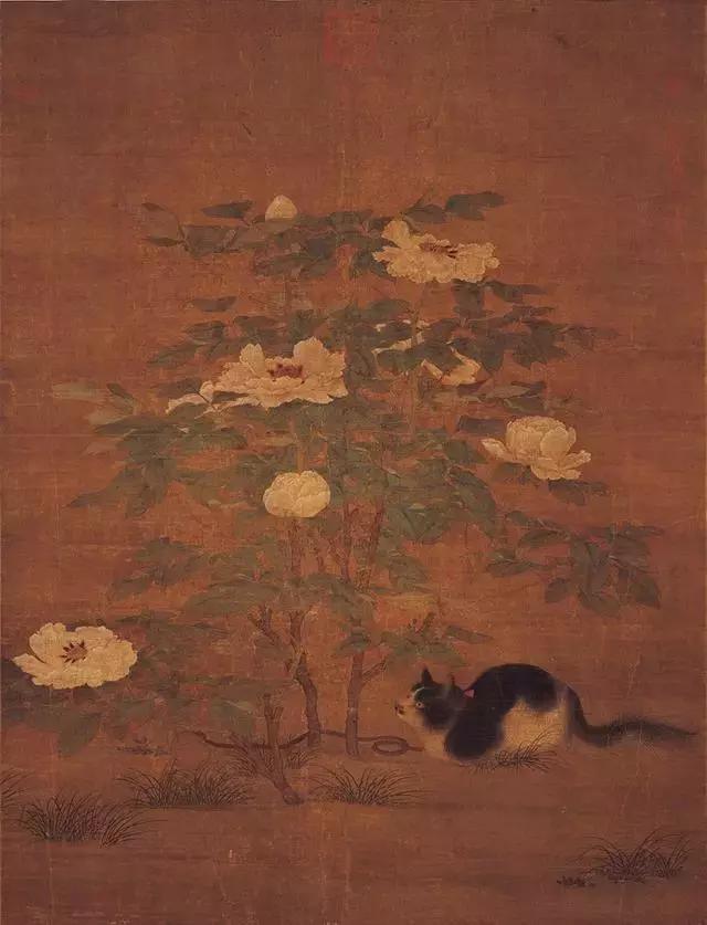 唐伯虎画猫名家作品,中国古代名家画的猫