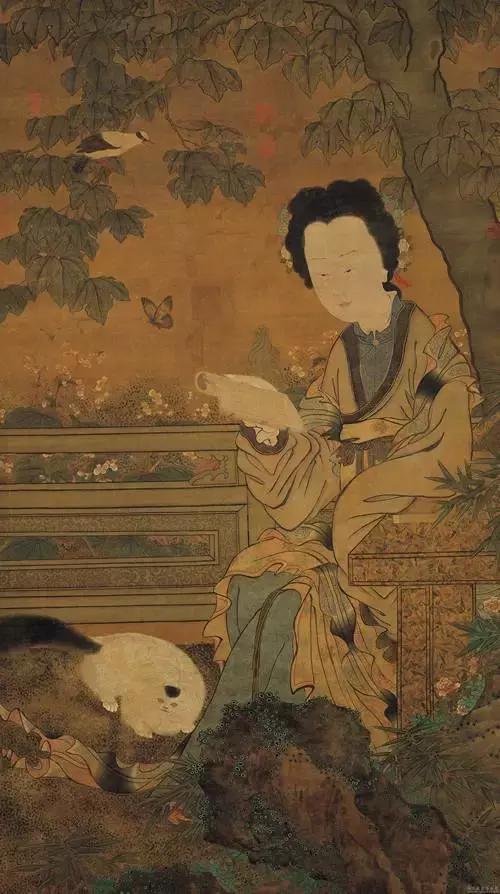 唐伯虎画猫名家作品,中国古代名家画的猫