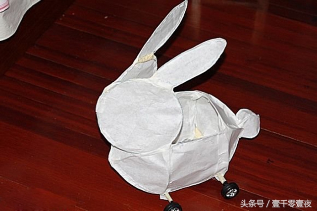 中秋节小兔子灯笼手工制作方法,中秋节手工兔子灯笼