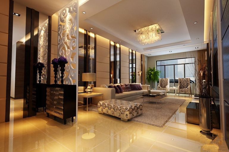 100平简约风装修经典案例,108轻奢简约风装修全屋效果图