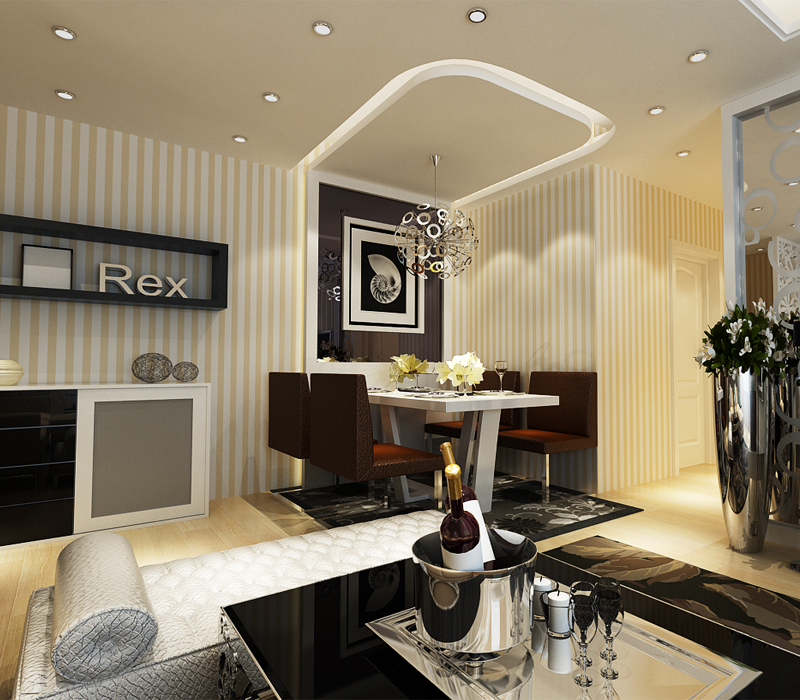 100平简约风装修经典案例,108轻奢简约风装修全屋效果图