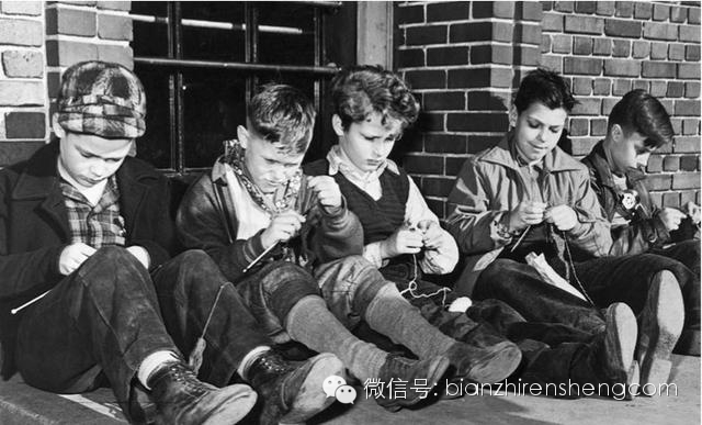 战争中的编织？英美国家的男人为什么编织？