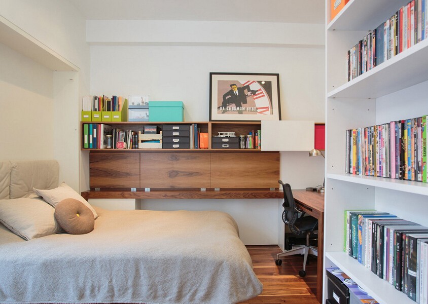 看到这么多的隐形床,头一次知道原来隐形床还可以这样设计