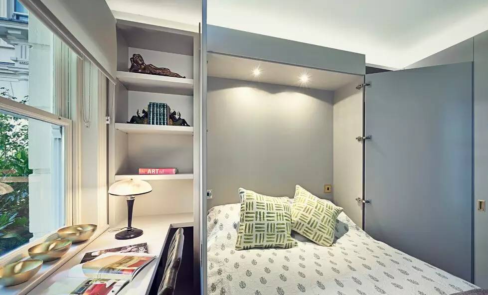 看到这么多的隐形床,头一次知道原来隐形床还可以这样设计