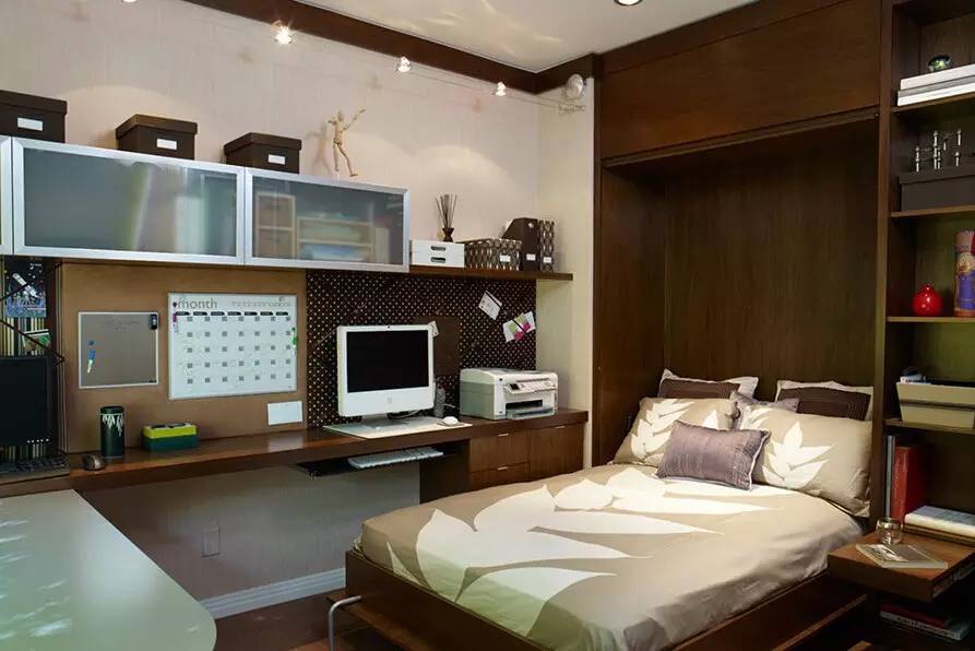 看到这么多的隐形床,头一次知道原来隐形床还可以这样设计