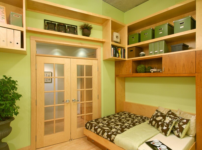 看到这么多的隐形床,头一次知道原来隐形床还可以这样设计