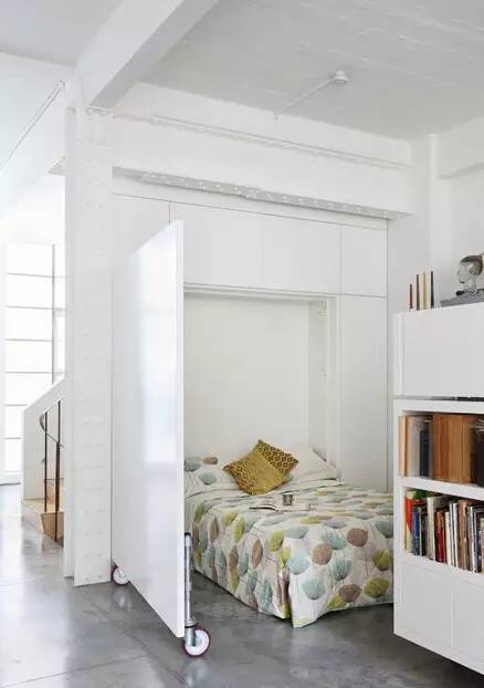 看到这么多的隐形床,头一次知道原来隐形床还可以这样设计