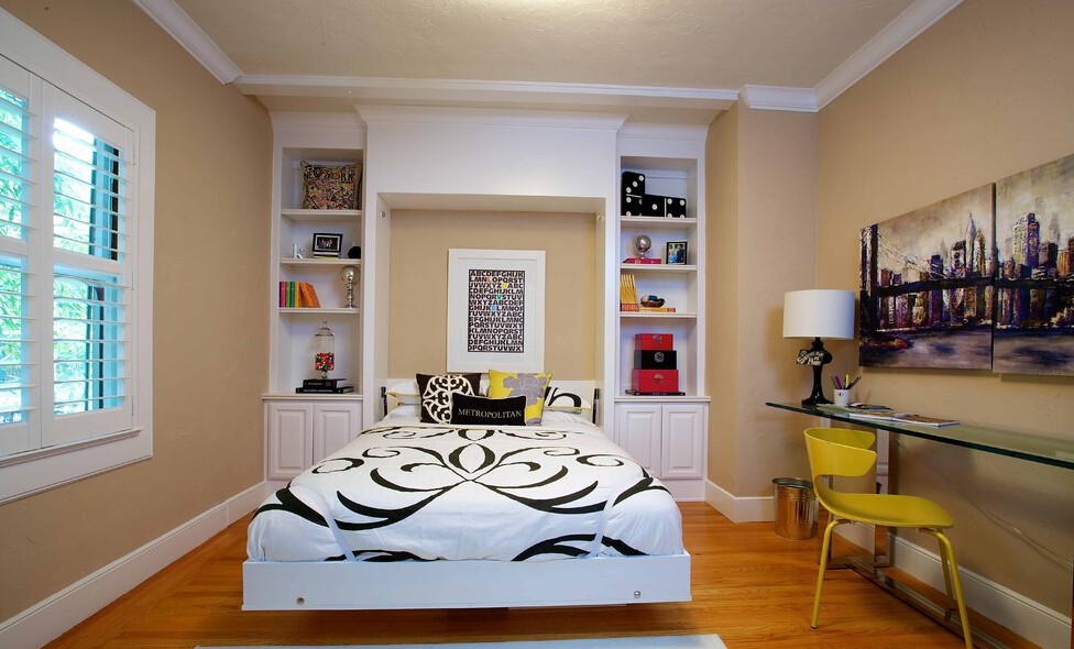 看到这么多的隐形床,头一次知道原来隐形床还可以这样设计