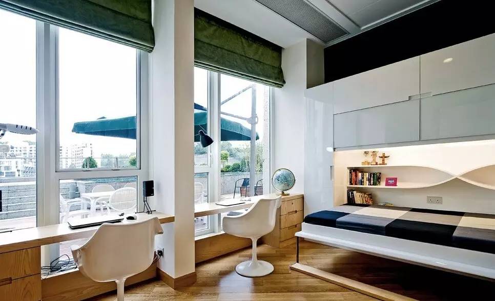 看到这么多的隐形床,头一次知道原来隐形床还可以这样设计