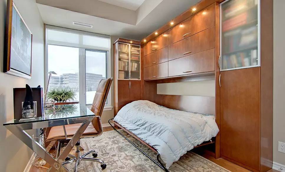 看到这么多的隐形床,头一次知道原来隐形床还可以这样设计