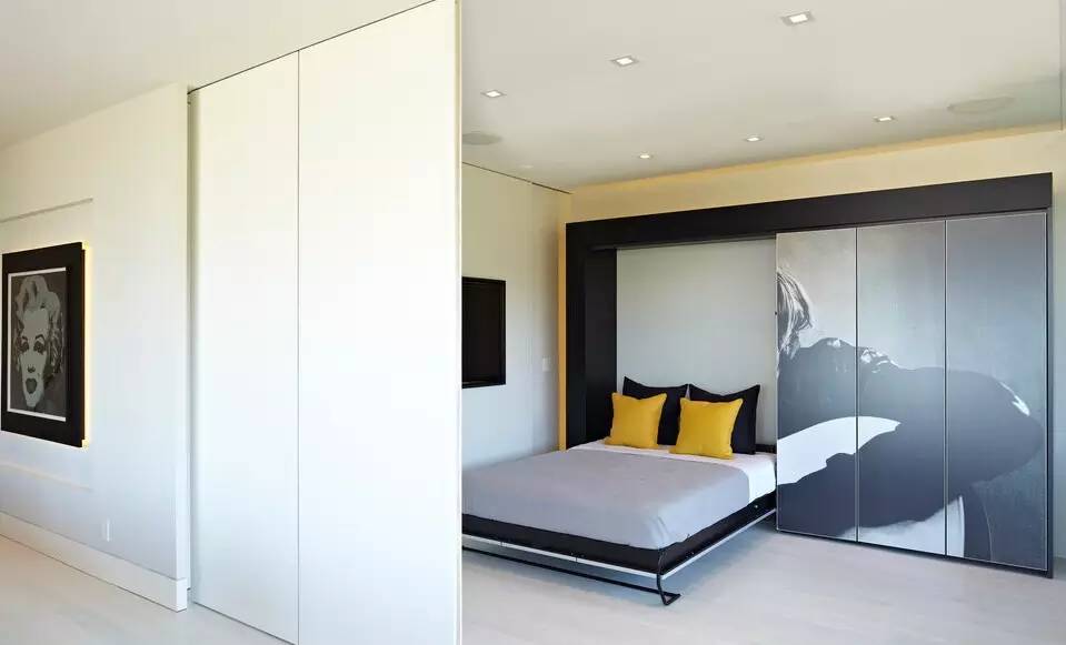 看到这么多的隐形床,头一次知道原来隐形床还可以这样设计