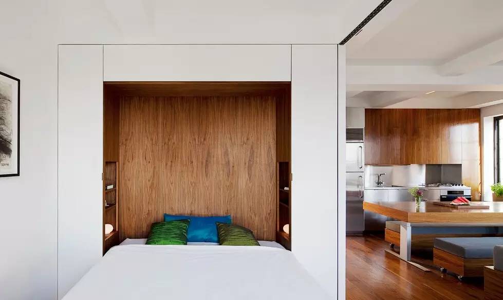 看到这么多的隐形床,头一次知道原来隐形床还可以这样设计