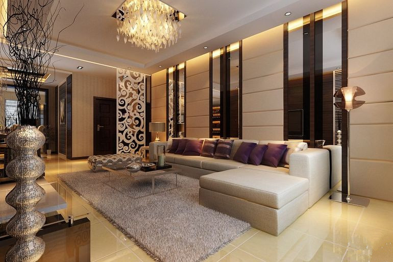 100平简约风装修经典案例,108轻奢简约风装修全屋效果图