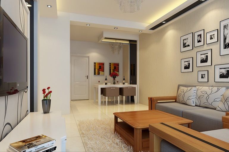 100平简约风装修经典案例,108轻奢简约风装修全屋效果图