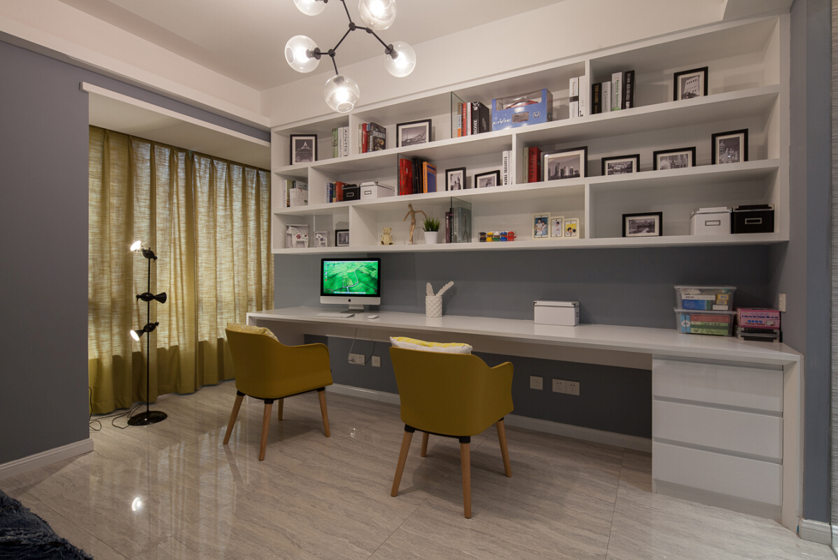 100平简约风装修经典案例,108轻奢简约风装修全屋效果图