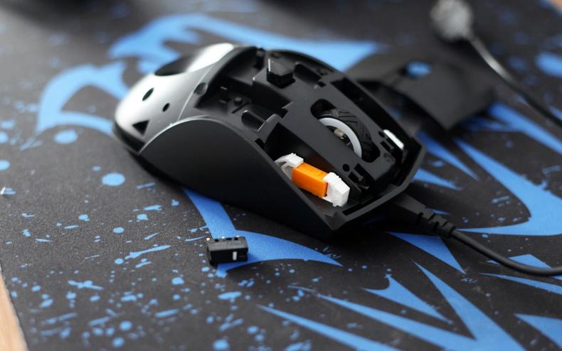 钛度tsg305h鼠标拆解视频,钛度鼠标拆卸