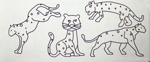 土豆姑娘的日记027-简笔画之森林里的动物朋友们3（蜗牛恐龙）