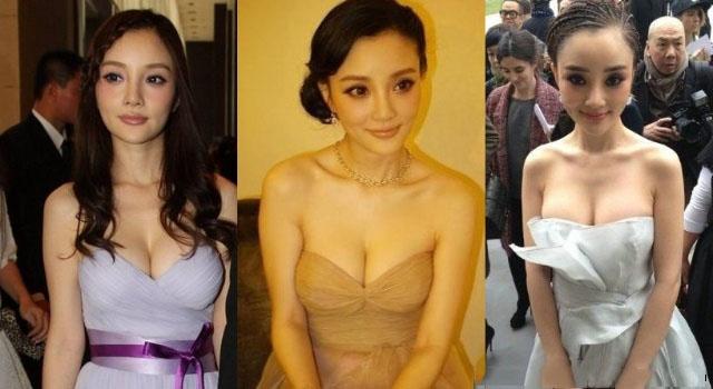 娱乐圈“黄金胸型”女星排行榜，第一名得到国际的认可！