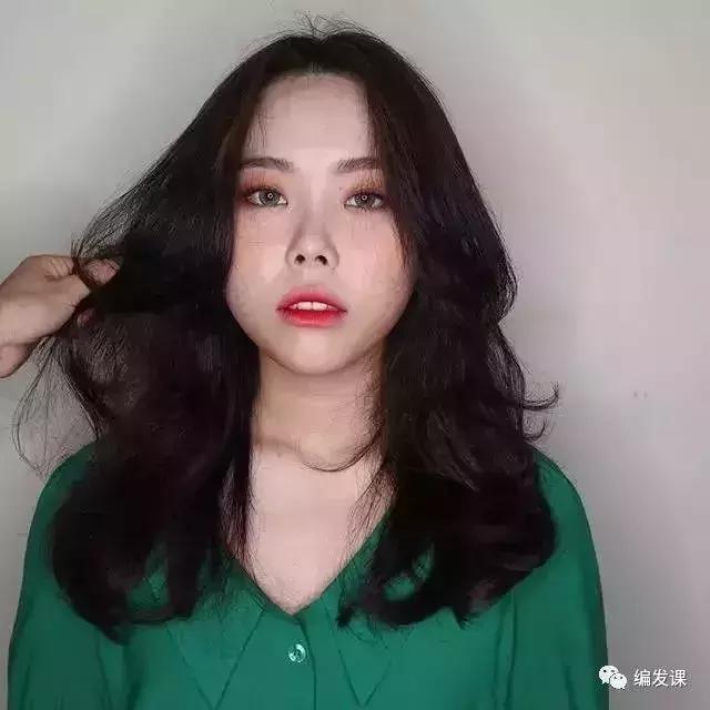 最流行中长发发型图片大全,中长发烫发发型图大全