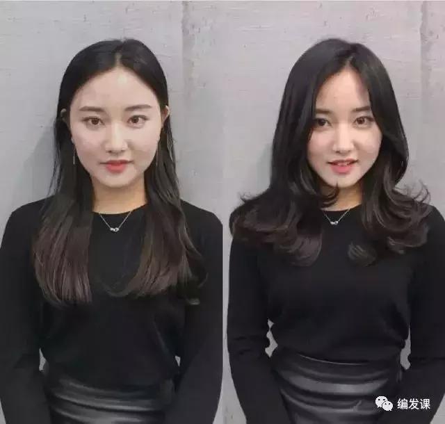 最流行中长发发型图片大全,中长发烫发发型图大全