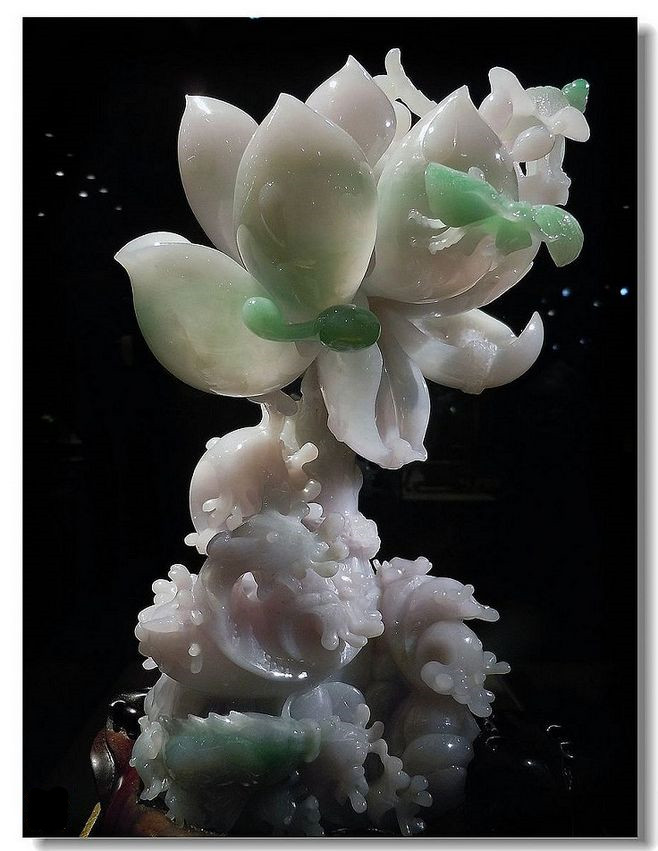 你见过哪些雕刻艺术品,翡翠摆件之美