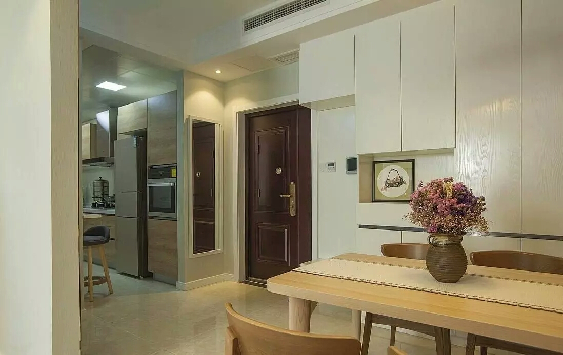 北欧宜家风格吊顶效果图 (北欧简约风格灯池)