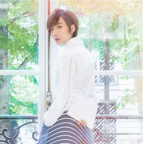 拯救大额头高发际线学王珞丹微风刘海超短发就搞定了