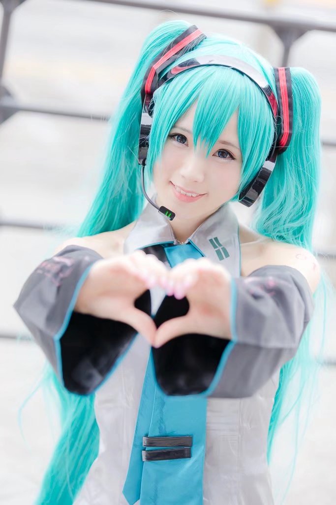 cos初音未来最新,初音未来电竞少女cos