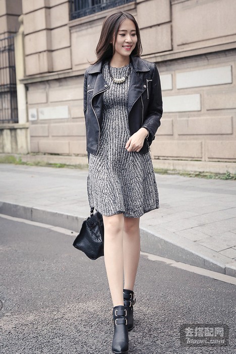 冬季长款连衣裙穿搭女高级感,小个子秋季连衣裙穿搭女