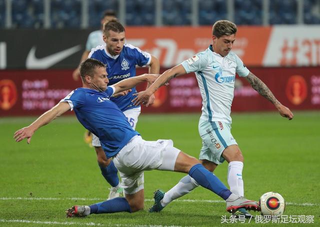 52年来首次德比胜利，杯赛掀翻泽尼特的圣彼得堡迪纳摩