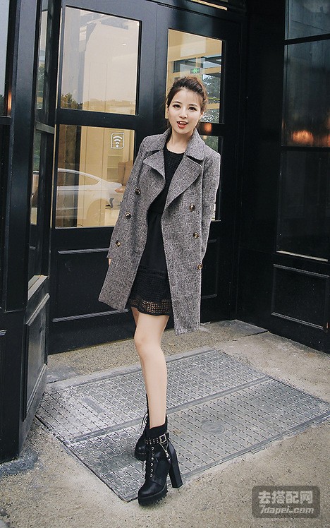 冬季长款连衣裙穿搭女高级感,小个子秋季连衣裙穿搭女